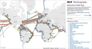Submarine Cable Map Http Www Submarinecablemap Com The Submarine Cable Map Is A Free Resource From Telegeography D Submarine Cable Map The Secret World