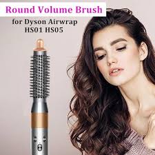 Moupaa Small Round Volumetric Brush For Dyson Airwrap HS01 HS05 Curling  Iron Accessories Styling Curling Iron Hair Tool : Amazon.com.be: Beauty