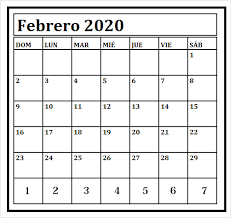Calendario Febrero 2020 Argentina Profesional Imagenes Nosuvia Com In 2020 Periodic Table