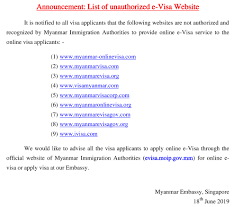 Embassy Of The Republic Of The Union Of Myanmar Holidays