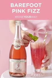 Blending Raspberry Sorbet With A Bottle Of Barefoot Brut Rose This Perfect Pink Fizz Is The In 2020 Alcohol Drink Recipes Entertaining Drinks Perfect Drinks