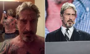 The dangerous life of john mcafee. Inventor John Mcafee Went On A Naked Shooting Spree Daily Mail Online
