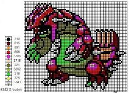 383 Groudon By Cdbvulpix On Deviantart Pokemon Cross Stitch Pokemon Cross Stitch Patterns Pokemon Pattern