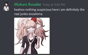 Danganronpa junko danganronpa memes danganronpa characters anime characters makoto naegi pink blood female villains devil aesthetic aesthetic anime. Junkuro Tumblr Posts Tumbral Com