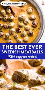 Easy Swedish Meatballs Recipe Better Than Ikea In 2020 Beef Recipes Easy Beef Recipes Easy Quick Dinner Recipes Easy Quick