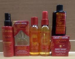 Argan oil intensive conditioning treatment packette. Creme Of Nature Argan Oil Hair Treatment Products