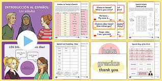 Learning spanish is a great experience. Learn Spanish Worksheet Pack Resources Teacher Made
