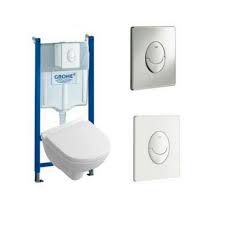 Check spelling or type a new query. Villeroy Boch Pack Wc Suspendu Compact Sans Bride O Novo Abattant Plaque Bati Grohe Plaque Chromee Leroy Merlin