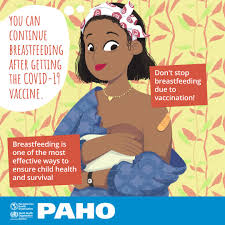 You're still nursing and you just got a positive pregnancy test — so what now? World Breastfeeding Week Campaign 2021 Paho Who Pan American Health Organization