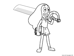 The best animated series cartoon network in images for coloring on our website. Steven Universe Connie Coloring Pages Printable