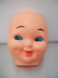 Large Doll Face Mask