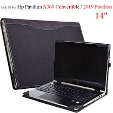 The hp pavilion x360 sits comfortably in the premium laptop segment and is powered by a strong processor that helps it deliver high performance. Case For Hp Pavilion 14 2019 Laptop Sleeve Pu Leather Protective Cover For Hp Pavilion X360 Convertible 14 Inch Shopee Malaysia