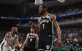 After playing 53 minutes, durant missed his final two shots. Bucks 107 Nets 96 Kevin Durant Scores 28 But Milwaukee Evens Series Brooklyn Nets