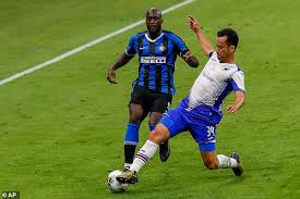 Predictions & head to head stats for sampdoria vs. Inter Milan 2 1 Sampdoria Lautaro Martinez And Romelu Lukaku Back In Business On Serie A Return Daily Mail Online