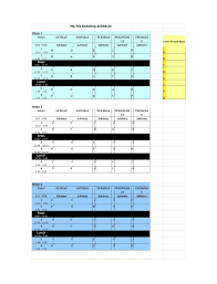 Ao is a participant in the amazon services llc associates program, an affiliate advertising program designed to provide a means for sites to earn advertising fees by advertising and linking to amazon.com. 50 Free Rotating Schedule Templates For Your Company Templatearchive