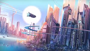 Interior design room house home apartment condo 209 desktop background images. Sci Fi City Building Futuristic City Skyscraper Sun Hd Wallpaper Wallpaperbetter