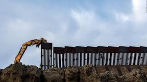 The border measures 871 km and runs between north and west guatemala and the mexican states of campeche, tabasco and chiapas. Immigration Biden Halts Border Wall And Travel Ban Cnnpolitics
