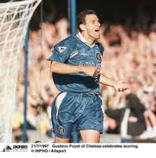 This is the profile site of the manager gustavo poyet. 21 7 1997 Gustavo Poyet Of Chelsea Celebrates Scoring Inpho Photography