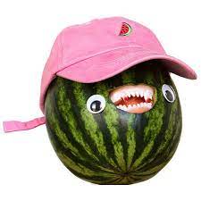Unif Watermelon Hat Embroidered Hats Hat Embroidery Embroidered Caps
