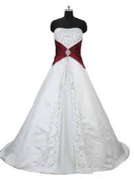Choose a white or colored wedding dress. Wholesale Red And White Strapless Wedding Dresses Buy Cheap In Bulk From China Suppliers With Coupon Dhgate Com