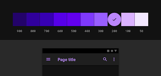 If you lighten a color it is called a tint, if you darken it, it's called a shade. Dark Theme Material Design
