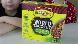 Serve soft tortillas with white fish fillets and fresh ingredients like, cabbage and lime and coriander and you'll have a wonderful mexican lunch or dinner! Old El Paso World Taco Kit Japanese Teriyaki Youtube