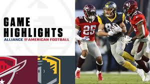 1of49the alliance of american football announce official logo for the san antonio team. San Antonio Commanders Vs San Diego Fleet Aaf Week 3 Game Highlights Youtube