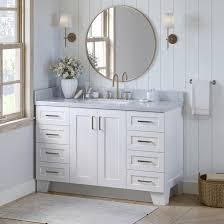 White Bathroom Vanity Base Cabinet