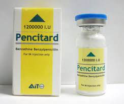 Pencitard Long Acting Penicillin بنسيتارد بنيسللين طويل المفعول Penicillin Im Injection Coconut Oil Jar