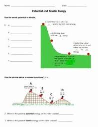 50 Potential Versus Kinetic Energy Worksheet In 2020 Kinetic Energy Science Teaching Resources Kinetic And Potential Energy