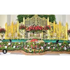 Check spelling or type a new query. Pelaminan 8 Meter Kursi Dekorasi Gold Modern Shopee Indonesia