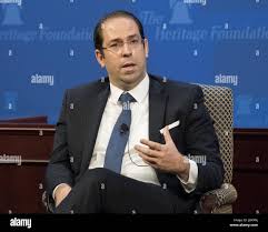 Youssef Chahed, Chief of the Government of Tunisia, at the Heritage  Foundation in Washington, DC