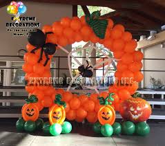 Halloween Pumpkin Balloon Backdrop Spider Balloons Harvest Balloon Decorations M Halloween Balloons Decorations Halloween Balloons Halloween Party Balloons