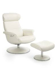 conform timeout relaxsessel fuss drehteller in leder weiss sitzschale weiss relaxsessel sessel relaxen