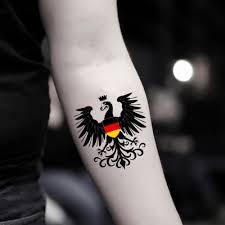 Henna #tattoo is one tattoo that people use to look exceptional because of the significance to the wearer. German Eagle Deutschland Temporary Tattoo Sticker Ohmytat