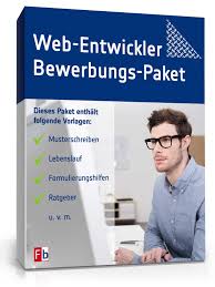 Nutze die vorlage, um dich inspirieren zu lassen. Bewerbung Web Entwickler Als Muster Kostenlos Zum Download