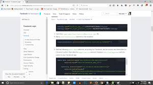 Get a facebook app id properly configured and linked to your android app. Login With Facebook In Android App Tutorial Source Code