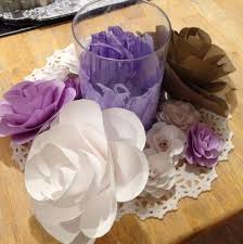 Maybe you would like to learn more about one of these? Any Size Cardstock Paper Flower Tutorial Paper Flower Tutorial Paper Flower Centerpieces How To Make Paper Flowers