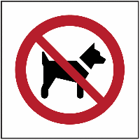 Hunde verboten schild ausdrucken : Hunde Verboten Schilder Online Bestellen Seton