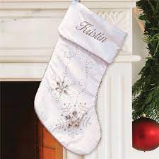 Check spelling or type a new query. Personalized Jeweled White Christmas Stocking Christmas Stockings White Christmas Stockings Christmas Stockings Personalized