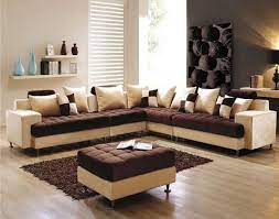 Small Living Room Furniture Idea With Brown And White Sofa Cheap Living Room Sets Cheap Living Room Furniture Affordable Living Room Furniture