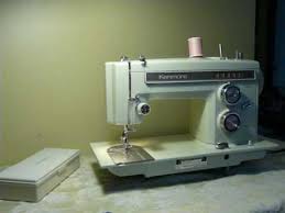 The sewing machine offers a variety of stitches determined by the choice of plastic cams that were placed in a compartment at the top of the machine arm. Niftythriftygirl Vintage Kenmore Model 1357 Sewing Machine With Buttonholer Youtube