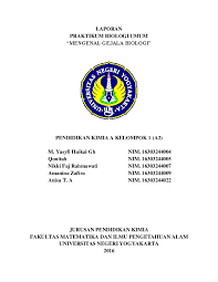 Download buku biologi umum untuk mahasiswa pdf. Pdf Laporan Praktikum Biologi Umum Mengenal Gejala Biologi Qonitah Andik Academia Edu