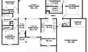 House plan 3 bedroom single garage bedroom house plans ranch. Story Bedroom House Plans Quotes House Plans 65947