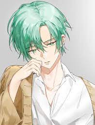 Get your eye bleach ready boys. Pin By Brittani Campbell On Art Anime Green Hair Anime Drawings Boy Anime Hair