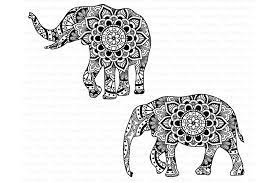Download Cricut Mandala Elephant Mandala Svg Free