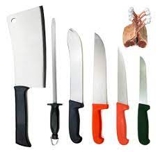Butcher S Knife Set By Dolomiten Inox 1 Professional Butcher S Knife Set With 14 Sharpening Steel Best Kitchen Knife Set Butcher Knife Set Knife Set Kitchen