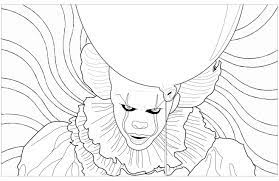 Tous les coloriages présentés sur le site coloriage à imprimer du net sont libres d'être partager. 11 Creatif Coloriage Horreur Photos Coloriage Clown Coloriage Halloween Coloriage