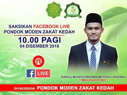40 pelajar dibiayai penuh zakat. Live Kolej Agama Sultan Abdul Halim Kasah Ulul Albab Facebook