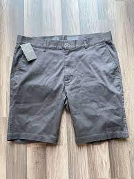 ODDYSS mens Golf Shorts Rare HTF Charcoal Gray Size 36 Waist Knee Length |  eBay